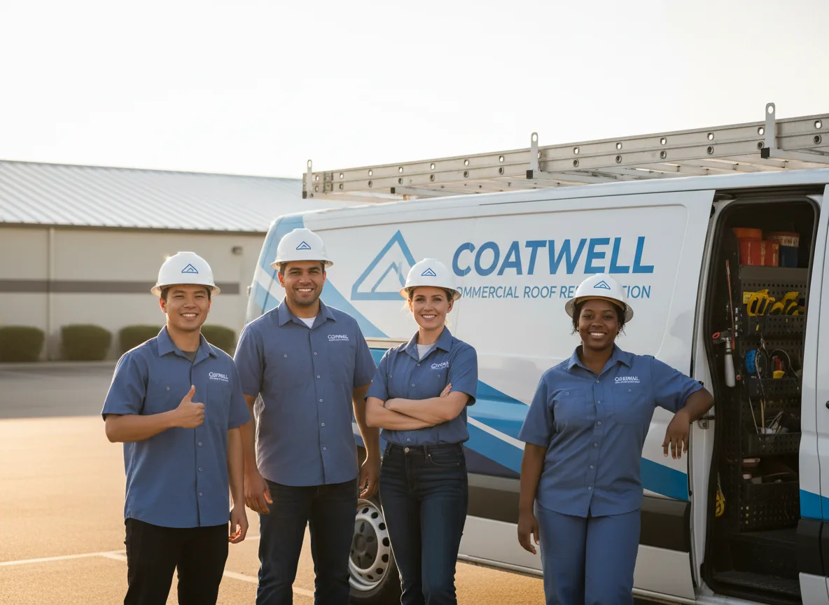 Commercial roof coating company in Warren, OR